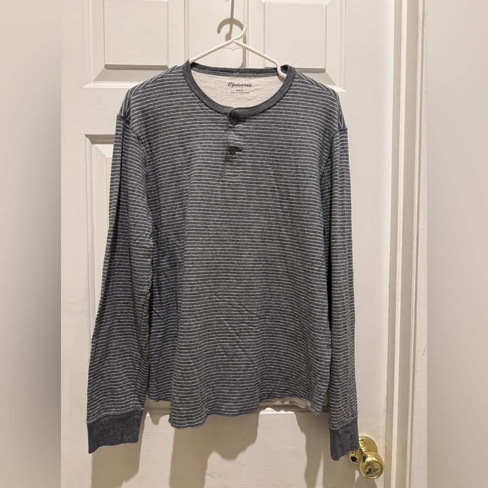 Madewell men’s long sleeve shirt size large